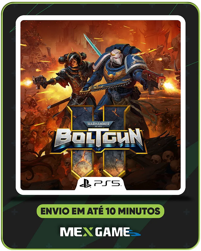 WARHAMMER 40,000: BOLTGUN 2 - PS5 - MÍDIA DIGITAL