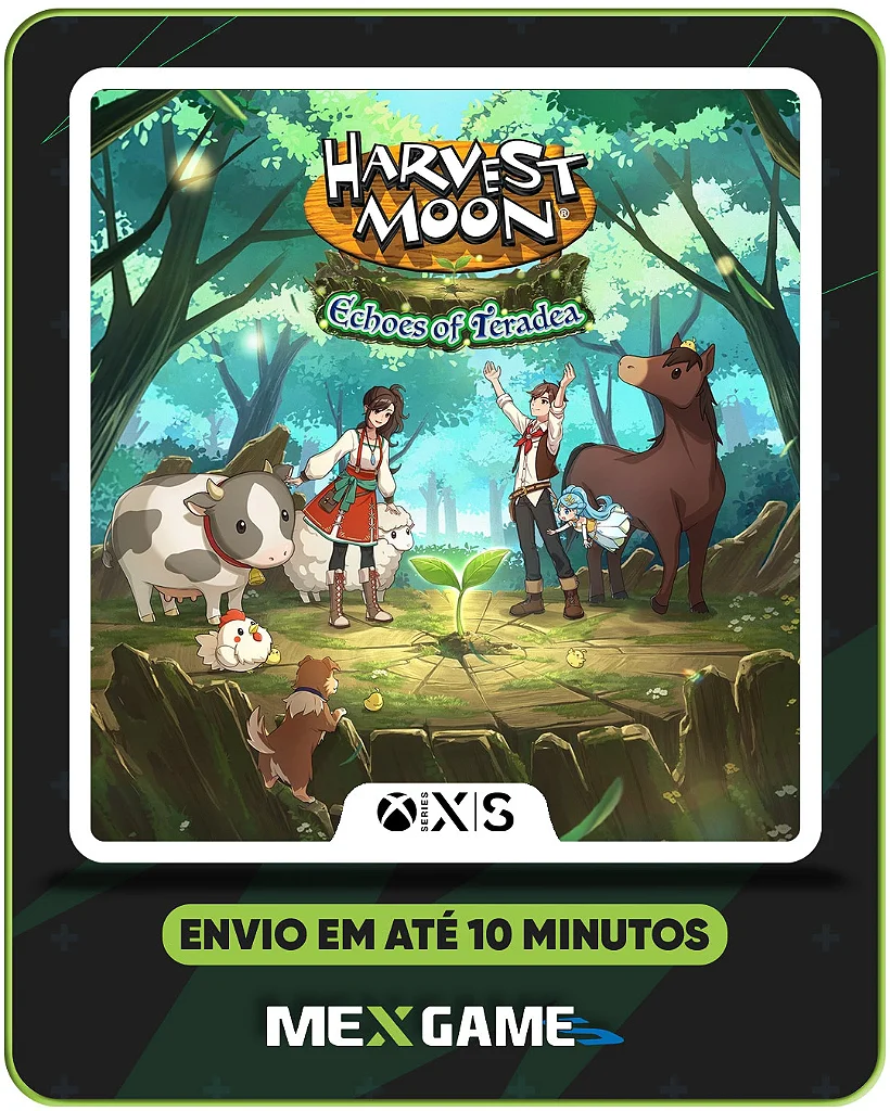 HARVEST MOON: ECHOES OF TERADEA - XBOX SERIES X|S - MÍDIA DIGITAL