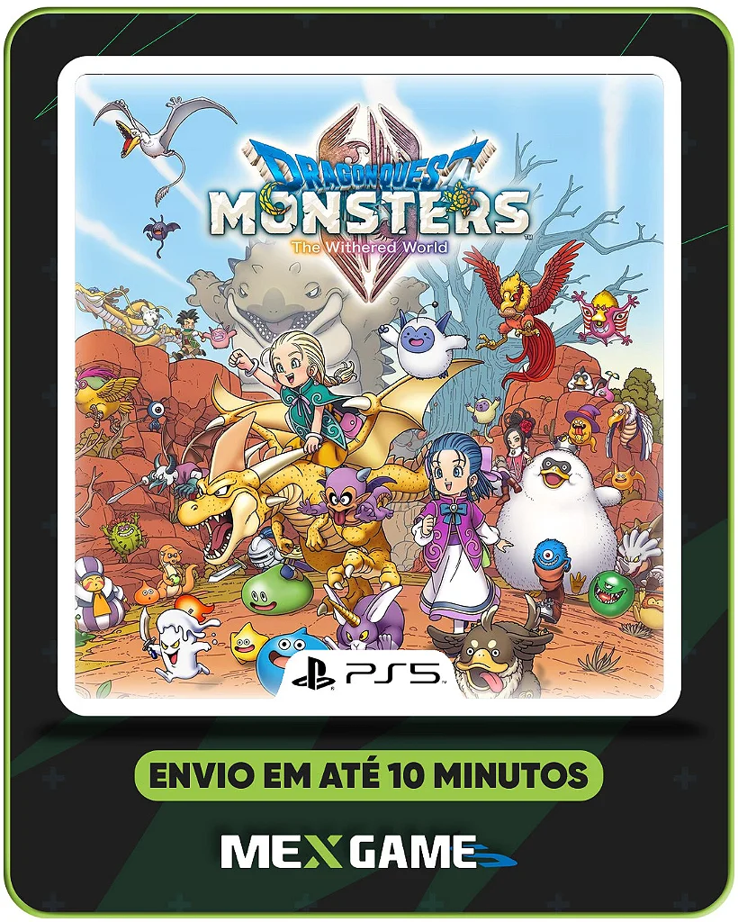 DRAGON QUEST MONSTERS: THE WITHERED WORLD - PS5 - MÍDIA DIGITAL