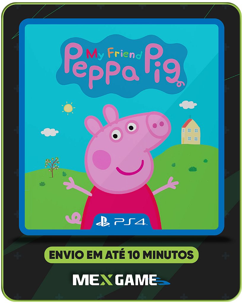 A MINHA AMIGA PEPPA PIG - PS4 - MIDIA DIGITAL