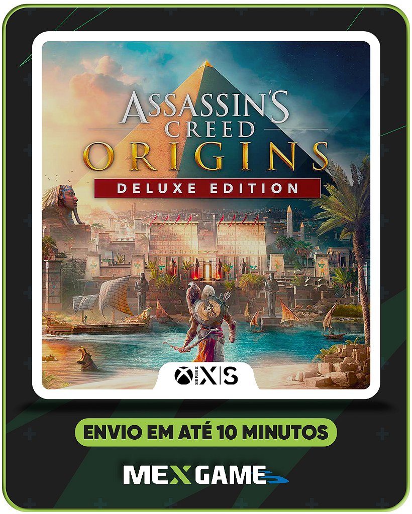 ASSASSIN´S CREED ORIGINS DELUXE - XBOX SERIES X|S - MÍDIA DIGITAL