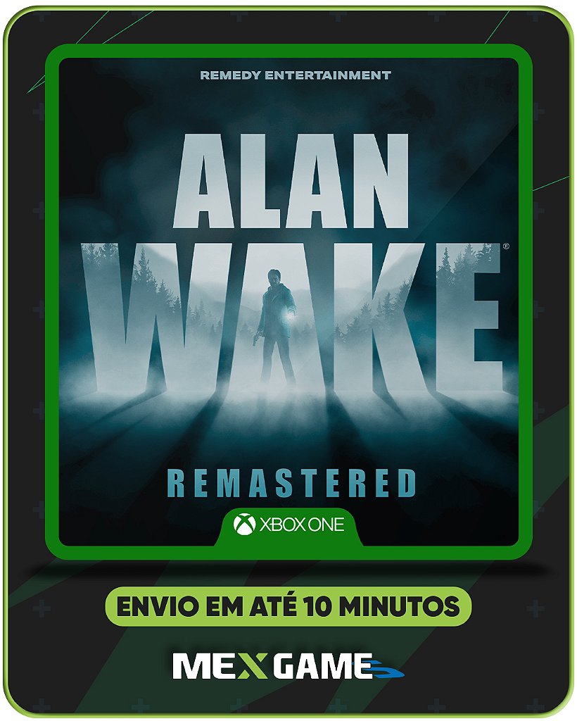 ALAN WAKE REMASTERED - XBOX ONE - MÍDIA DIGITAL