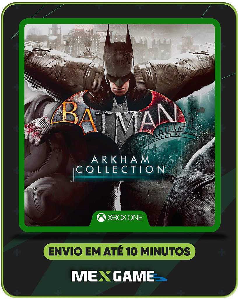 BATMAN ARKHAM COLLECTION - XBOX ONE - MÍDIA DIGITAL