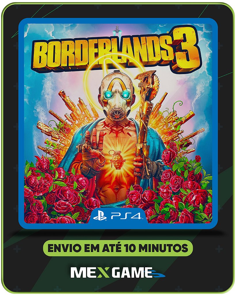 BORDERLANDS 3- PS4 - MIDIA DIGITAL
