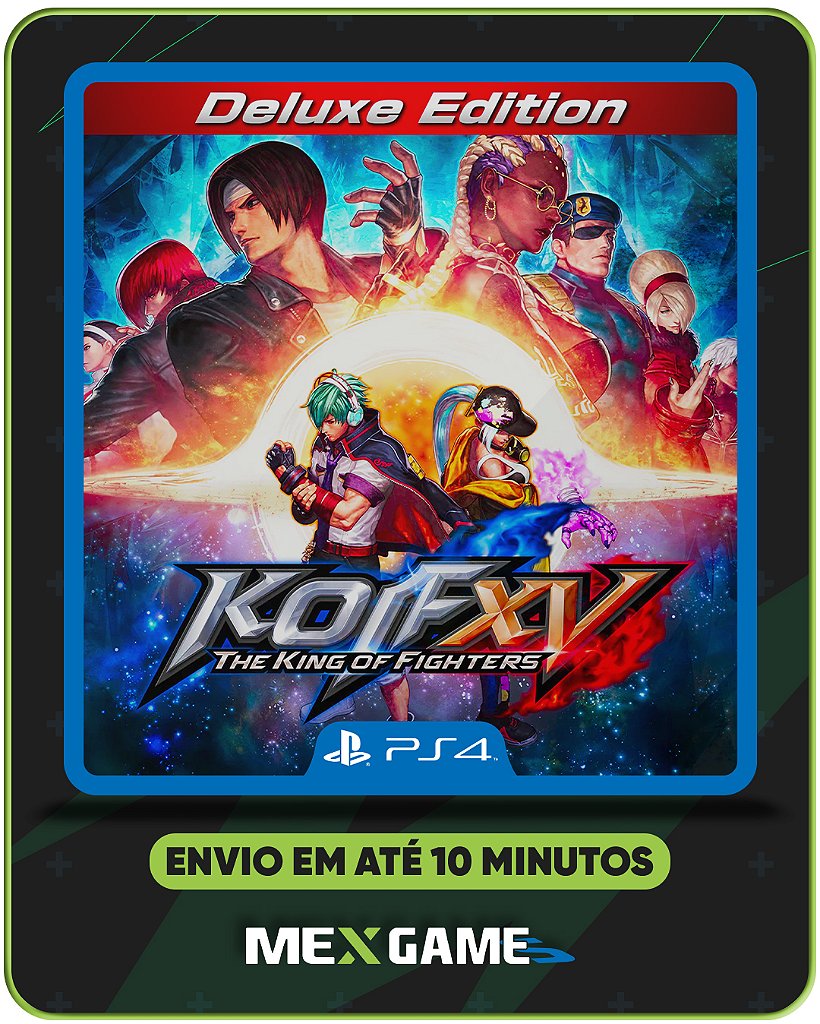 THE KING OF FIGHTERS XV DELUXE - PS4 - MÍDIA DIGITAL