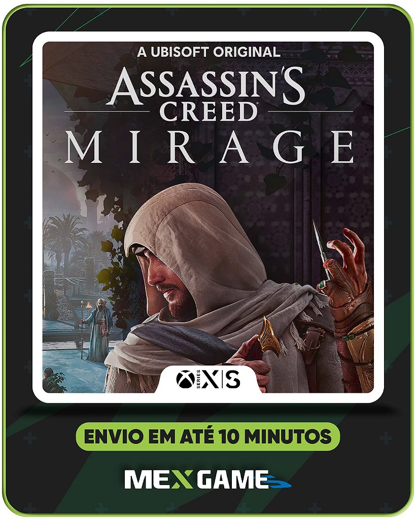 ASSASSINS CREED MIRAGE - XBOX SERIES X|S - MÍDIA DIGITAL