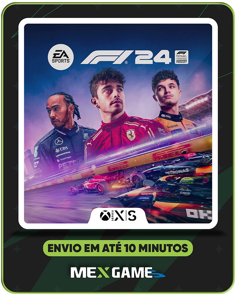 F1 24 - XBOX SERIES X|S- MÍDIA DIGITAL