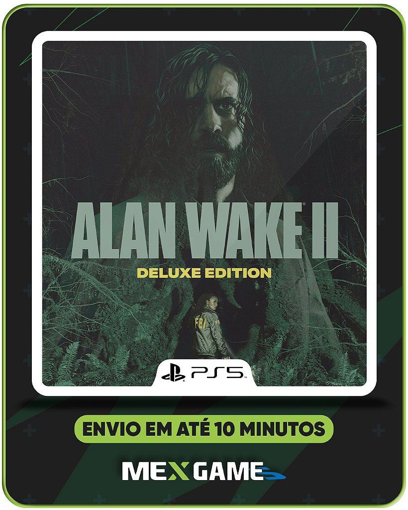 ALAN WAKE 2 DELUXE - PS5 - MÍDIA DIGITAL