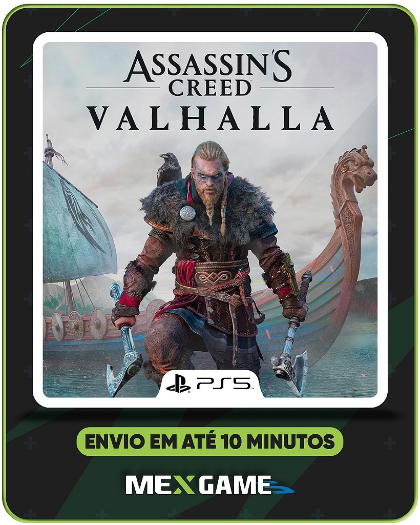 ASSASSINS CREED VALHALLA - PS5 - MÍDIA DIGITAL