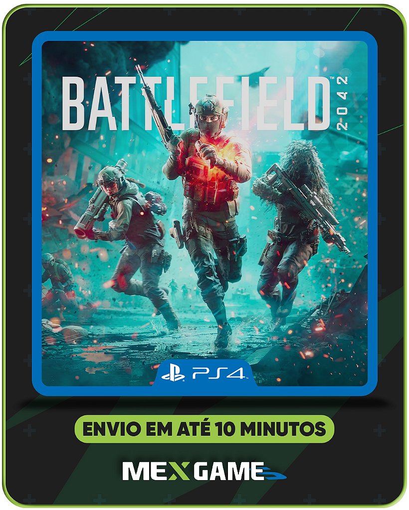 BATTLEFIELD 2042 - PS4 - MÍDIA DIGITAL