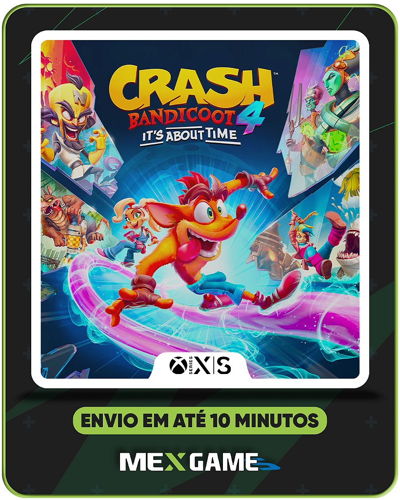 CRASH BANDICOOT 4 - XBOX SERIES X|S - MÍDIA DIGITAL