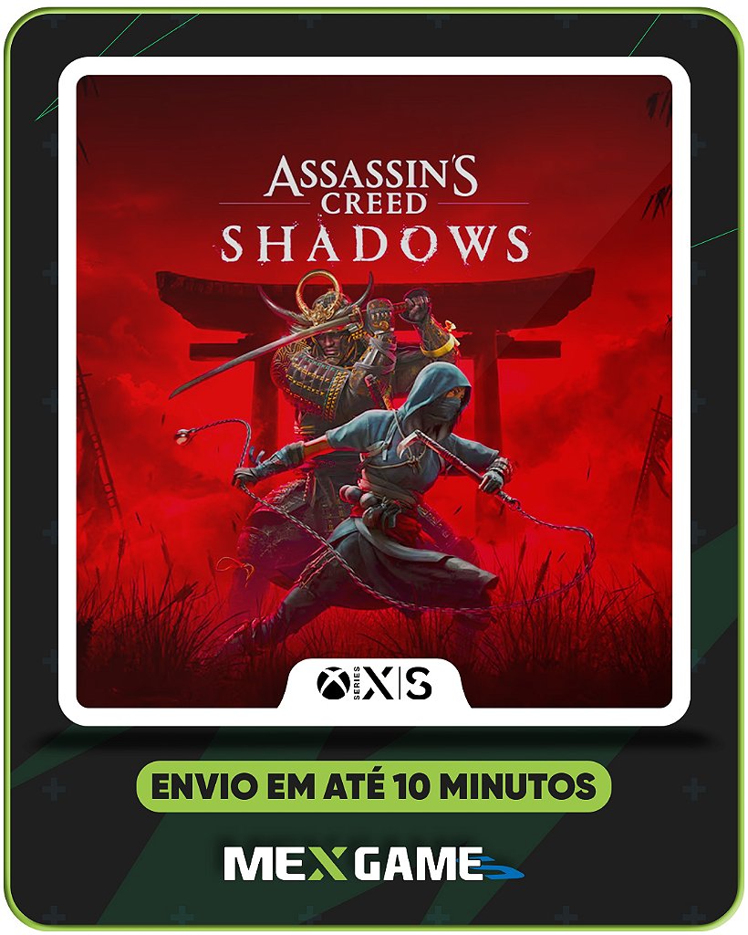 ASSASSINS CREED SHADOWS - XBOX SERIES X|S - MÍDIA DIGITAL