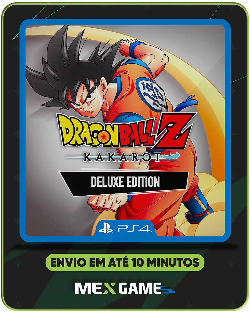 DRAGON BALL KAKAROT DELUXE - PS4 - MÍDIA DIGITAL