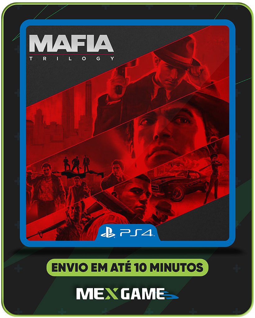 MAFIA TRILOGY - PS4 - MÍDIA DIGITAL