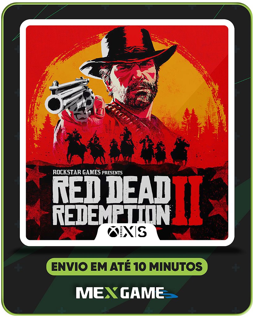 RED DEAD REDEMPTION 2 - XBOX SERIES X|S- MÍDIA DIGITAL
