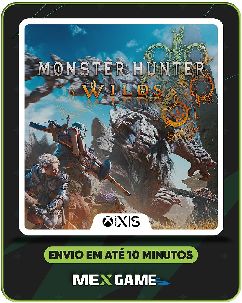 MONSTER HUNTER WILDS - XBOX SERIES X|S- MÍDIA DIGITAL