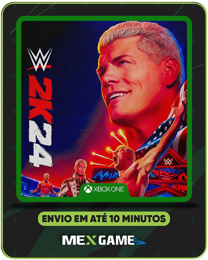 WWE 2K24 - XBOX ONE - MÍDIA DIGITAL