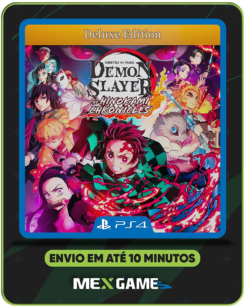 DEMON SLAYER DELUXE EDITION - PS4 - MÍDIA DIGITAL