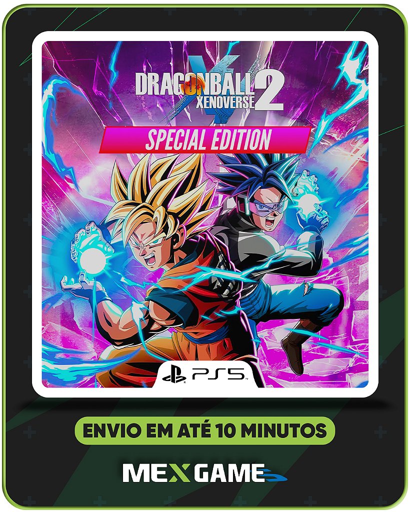 DRAGON BALL XENOVERSE 2 SPECIAL EDITION - PS5 - MÍDIA DIGITAL
